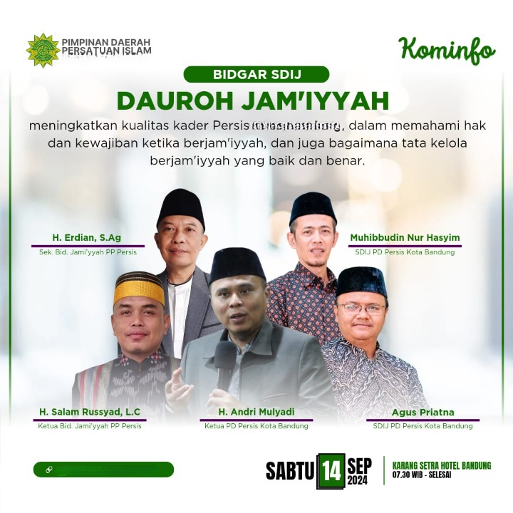 Dauroh Jamiyyah SDIJ PD PERSIS Kabupaten Buleleng